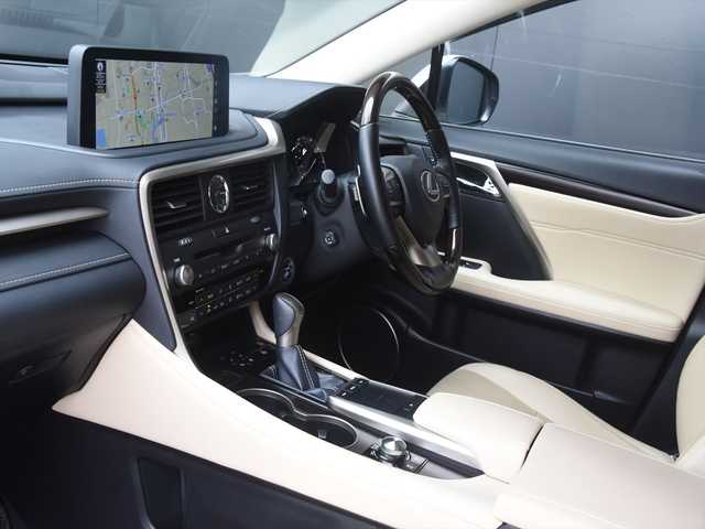 レクサス ＲＸ 450hL 和歌山県 2020(令2)年 4.8万km ソニッククォーツ ナビ/360度カメラ/TV/オートテールゲート/HUD/リアエンター/20インチAW/ACC/LKA/BSM/ベージュ革/パワーシート/シートヒーター/ベンチレーション/ETC/3眼LED