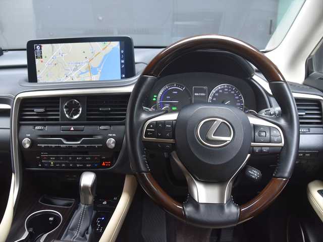 レクサス ＲＸ 450hL 和歌山県 2020(令2)年 4.8万km ソニッククォーツ ナビ/360度カメラ/TV/オートテールゲート/HUD/リアエンター/20インチAW/ACC/LKA/BSM/ベージュ革/パワーシート/シートヒーター/ベンチレーション/ETC/3眼LED