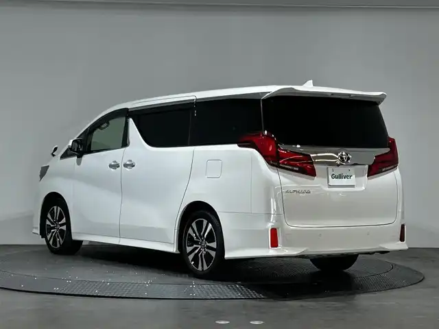 トヨタ アルファード S Cパッケージ 愛媛県 2022(令4)年 2.2万km ホワイトパールクリスタルシャイン ワンオーナー　サンルーフ　純正8型ディスプレイオーディオ　CD DVD Bluetooth　フルセグ　AppleCarPlay　Androidauto USB　純正フリップダウンモニター　バックカメラ　両側パワースライドドア　レーダークルーズコントロール　パワーバックドア　3眼LEDヘッドライト　シートヒーター　ベンチレーション
