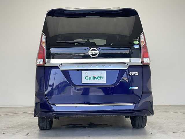 日産 セレナ ハイウェイスター G プロパイロットED 愛知県 2016(平28)年 6.9万km アズライトブルー プロパイロット/衝突軽減システム/純正SDナビ/フリップダウンモニター/両側パワースライドドア/クルーズコントロール/フルセグ/CD/DVD/Bluetooth/バックカメラ/コーナーセンサー/純正アルミホイール/LEDヘッドライト/リアオートエアコン/ETC/ステアリングスイッチ/スマートキー/プッシュスタート