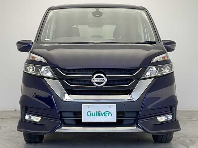 日産 セレナ ハイウェイスター G プロパイロットED 愛知県 2016(平28)年 6.9万km アズライトブルー プロパイロット/衝突軽減システム/純正SDナビ/フリップダウンモニター/両側パワースライドドア/クルーズコントロール/フルセグ/CD/DVD/Bluetooth/バックカメラ/コーナーセンサー/純正アルミホイール/LEDヘッドライト/リアオートエアコン/ETC/ステアリングスイッチ/スマートキー/プッシュスタート