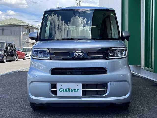 ダイハツ タント X 岐阜県 2021(令3)年 3万km ブライトシルバーメタリック 禁煙車/ワンオーナー/純正ナビ（NMZK-W71D）/AM/FM/CD/DVD/BT/USB/SD/フルセグ/全方位カメラ/衝突軽減ブレーキ/両側パワースライドドア/ロングスライドシート/シートヒーター/純正ドライブレコーダー/ステアリングリモコン/コーナーセンサー/プッシュスタート/スマートキー/オートライト/オートハイビーム/LEDヘッドライト/背面テーブル/サンシェード