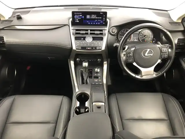 レクサス ＮＸ 300 Iパッケージ 愛知県 2019(令1)年 4万km グラファイトブラックガラスフレーク ワンオーナー/レクサスセーフティ＋/純正10.3インチワイドディスプレイナビ/（Bluetooth/フルセグTV/CD/DVD）/全方位カメラ/BSM/ETC2.0/パワーシート/シートヒーター/ステアリングヒーター/電動リアゲード/純正18インチAW/純正フロアマット/LEDライト/オートライト/AC100V/パドルシフト