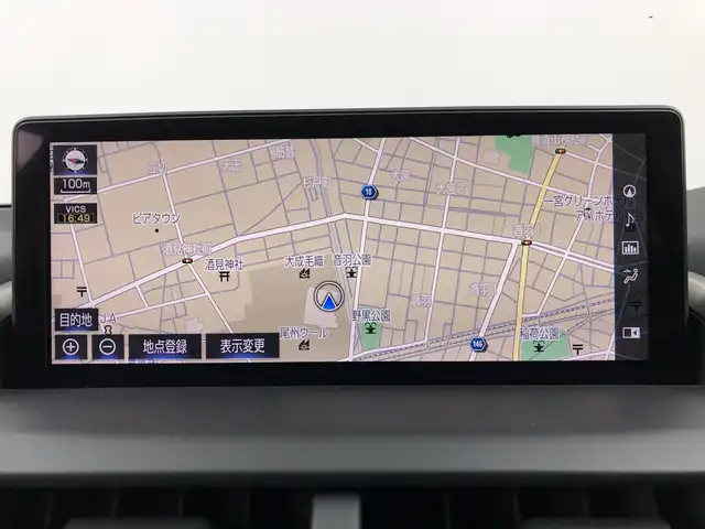 レクサス ＮＸ 300 Iパッケージ 愛知県 2019(令1)年 4万km グラファイトブラックガラスフレーク ワンオーナー/レクサスセーフティ＋/純正10.3インチワイドディスプレイナビ/（Bluetooth/フルセグTV/CD/DVD）/全方位カメラ/BSM/ETC2.0/パワーシート/シートヒーター/ステアリングヒーター/電動リアゲード/純正18インチAW/純正フロアマット/LEDライト/オートライト/AC100V/パドルシフト