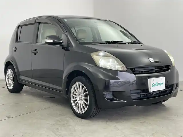 トヨタ パッソ X Fパッケージ 愛知県 2008(平20)年 6.5万km ブラックマイカメタリック 社外SDナビ/フルセグTV/Bluetooth/AC/電動格納ミラー/ETC/スマートキー/純正フロアマット/ベンチシート