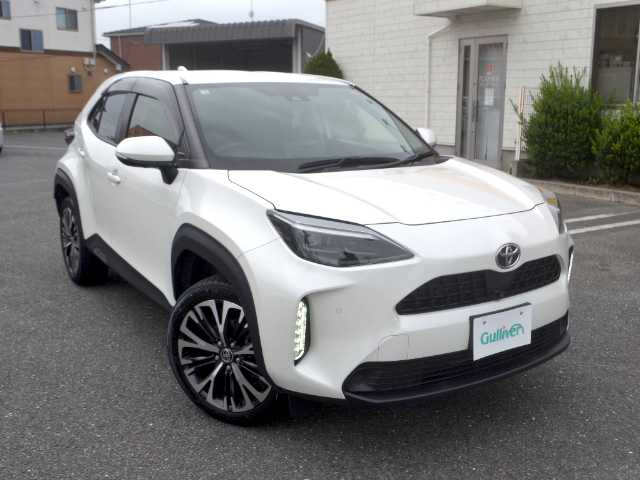 トヨタ ヤリスクロス Z 宮城県 2020(令2)年 4.6万km ホワイトパールクリスタルシャイン /　1オーナー/　純正ナビ/　フルセグTV/　Bluetooth/　全方位カメラ/　Apple Car Play/　Android Auto/　前後ドライブレコーダー/　ETC/　ステアリングヒーター/　シートヒーター/　電動シート/　LEDヘッドライト/　LEDインテリアイルミネーション/　トヨタセーフティセンス/　ブラインドスポットモニター/　コーナーセンサー/　レーダークルーズコントロール/　スマートキー2個/　フロアマット/　ドアバイザー/