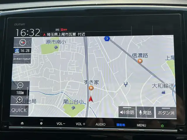 ホンダ オデッセイ ハイブリッド 埼玉県 2019(平31)年 3.9万km プラチナホワイトパール 純正ナビ（AM/FM/フルセグTV/BT）/Honda SENSING/・衝突軽減ブレーキ/・路外逸脱抑制機能/・先行車発進お知らせ機能/・アダプティブクルーズコントロール/・車線維持支援システム/・ブラインドスポットインフォメーション/B/F/S/全周囲カメラ/コーナーセンサー前後/両側パワースライドドア/ハーフレザーシート/前席パワーシート/前席シートヒーター/ビルトインETC2.0/純正ドライブレコーダー（F）/電動パーキングブレーキ/純正LEDヘッドライト/純正17インチAW/純正フロアマット/ドアバイザー/AC100V充電/プッシュスタート/スマートキー/スペアキー1本/車両/ナビ取扱説明書/保証書