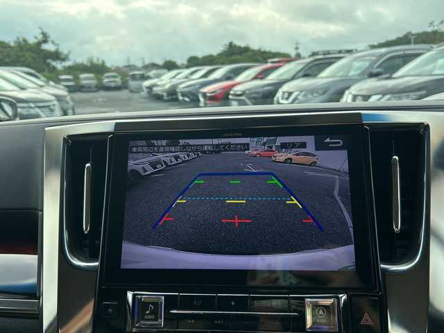 トヨタ ヴェルファイア V 千葉県 2017(平29)年 13.8万km ホワイトパールクリスタルシャイン アルパイン１１型ナビＥＶ１１Ｚ　アルパインフリップダウンモニター　バックカメラ　両側電動スライドドア　電動バックドア　ウッド調コンビハンドル　ETC ドラレコ 前後センサー　エアロ　純正１７インチＡＷ