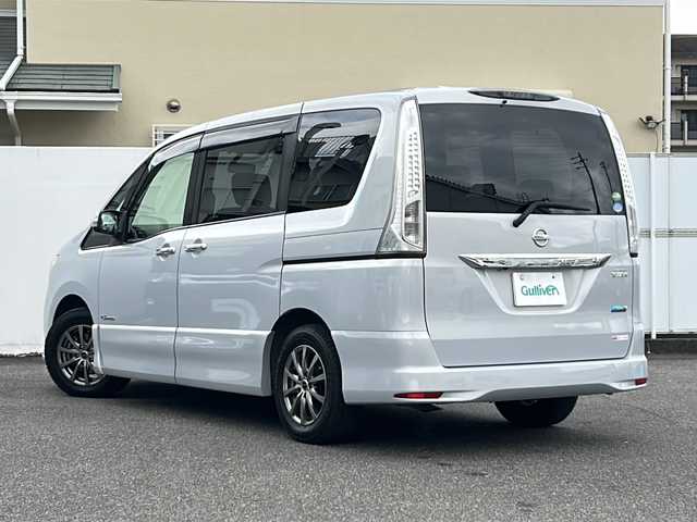 日産 セレナ ハイウェイスター S HV Vセレ 愛知県 2013(平25)年 11.5万km エターナルスノーホワイト /ワンオーナー車//純正メモリナビ//AM/FM/CD/DVD/BT//フルセグ/USB/SD/AUX//オートヘッドライト//ALPINE社製フリップダウンモニター//クルーズコントロール//ECO MODE//ISOFIX//純正フロアマット//純正ドアバイザー//ステアリングスイッチ//保証書//取扱説明書//スペアキー