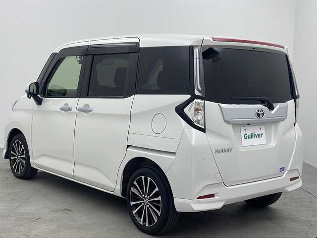 トヨタ ルーミー カスタムG－T 大阪府 2022(令4)年 2万km パールホワイトⅢ 純正SDナビ/【AM/FM/BT/フルセグTV/CD/USB】/両側パワースライド/全車速追従機能付きアダプティブクルーズコントロール/ビルトインETC/アルミホイール純正/衝突回避支援/シートヒーター/バックカメラ/ドライブレコーダー/スマートキー/フロアマット【社外】/スペアキー1本/LEDヘッドライト