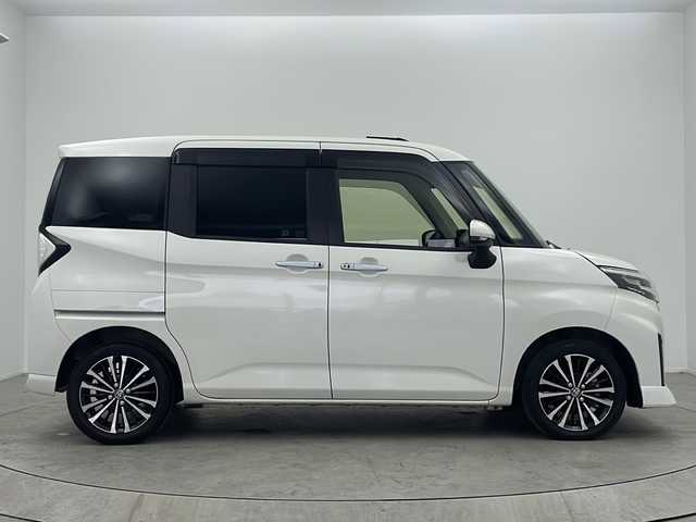 トヨタ ルーミー カスタムG－T 大阪府 2022(令4)年 2万km パールホワイトⅢ 純正SDナビ/【AM/FM/BT/フルセグTV/CD/USB】/両側パワースライド/全車速追従機能付きアダプティブクルーズコントロール/ビルトインETC/アルミホイール純正/衝突回避支援/シートヒーター/バックカメラ/ドライブレコーダー/スマートキー/フロアマット【社外】/スペアキー1本/LEDヘッドライト