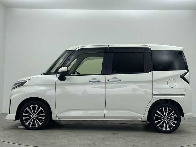 トヨタ ルーミー カスタムG－T 大阪府 2022(令4)年 2万km パールホワイトⅢ 純正SDナビ/【AM/FM/BT/フルセグTV/CD/USB】/両側パワースライド/全車速追従機能付きアダプティブクルーズコントロール/ビルトインETC/アルミホイール純正/衝突回避支援/シートヒーター/バックカメラ/ドライブレコーダー/スマートキー/フロアマット【社外】/スペアキー1本/LEDヘッドライト