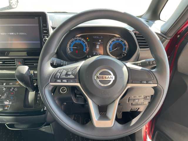 日産 ルークス ハイウェイスター X 愛知県 2020(令2)年 3.9万km 赤 純正9型ナビ　SDカードなし/全方位カメラ/両側パワースライドドア/バックカメラ/コーナーセンサー/純正アルミホイール/LEDヘッドライト/ドライブレコーダー/ステアリングスイッチ/スマートキー/プッシュスタート