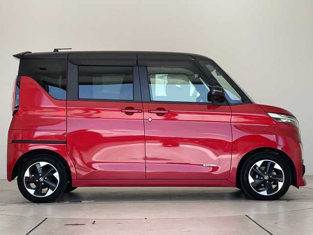 日産 ルークス ハイウェイスター X 愛知県 2020(令2)年 3.9万km 赤 純正9型ナビ　SDカードなし/全方位カメラ/両側パワースライドドア/バックカメラ/コーナーセンサー/純正アルミホイール/LEDヘッドライト/ドライブレコーダー/ステアリングスイッチ/スマートキー/プッシュスタート