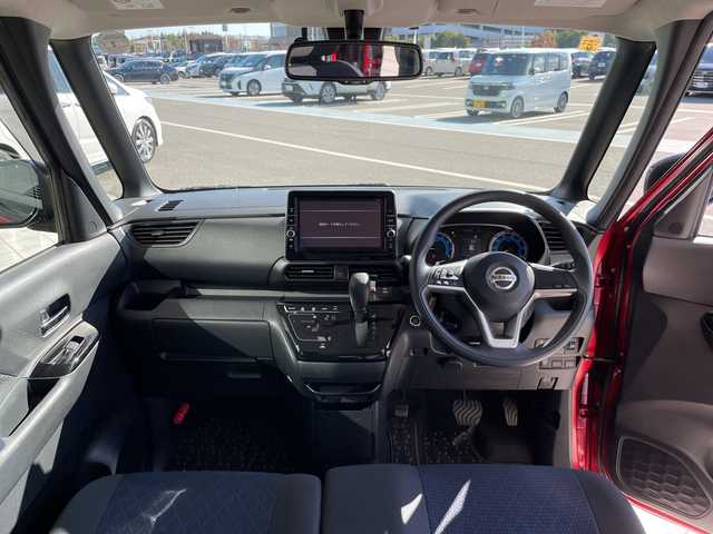 日産 ルークス ハイウェイスター X 愛知県 2020(令2)年 3.9万km 赤 純正9型ナビ　SDカードなし/全方位カメラ/両側パワースライドドア/バックカメラ/コーナーセンサー/純正アルミホイール/LEDヘッドライト/ドライブレコーダー/ステアリングスイッチ/スマートキー/プッシュスタート