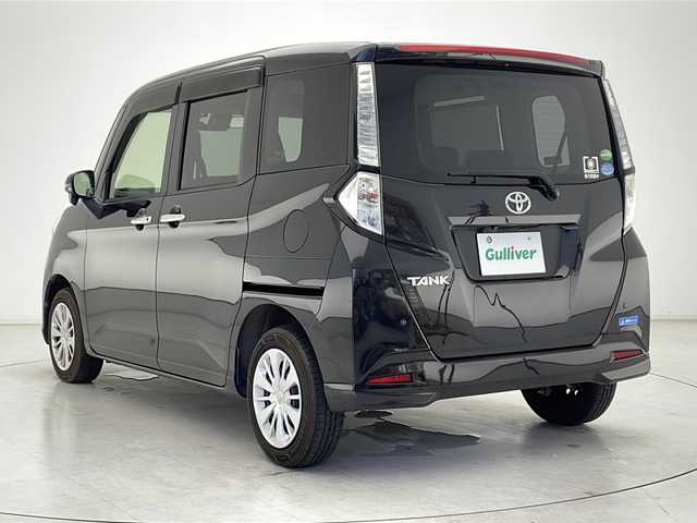 トヨタ タンク G－T 千葉県 2018(平30)年 2.6万km ブラックマイカメタリック 社外ナビ　MDV-L505W/(Bluetooth/ipod/USB/CD/DVD/AM/FM)/地デジフルセグ/前席シートヒーター/両側パワースライドドア/前後ドライブレコーダー/ETC/クルーズコントロール/アイドリングストップ/ロールサンシェード/シートバックテーブル/電動格納式ミラー/ウィンカーミラー/社外ドアバイザー/社外フロアマット/ステアリングリモコン（ナビ連動なし）/オートライト/フォグランプ/横滑り防止
