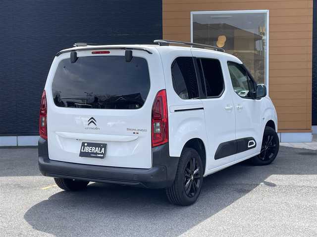 シトロエン ベルランゴ シャイン 茨城県 2021(令3)年 3.8万km ブランバンキーズ パノラマガラスルーフ /スマートキー/AppleCarPlay/レーンキープアシスト/ブラインドスポット /アクティブブレーキアシスト /アンビエンスライト/アクティブクルーズコントロール/クリアランスソナー /ドライブレコーダー/サイドカメラ/バックカメラ/ドライブレコーダー