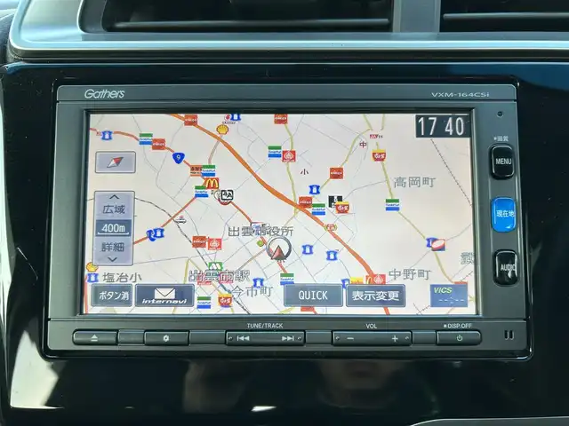 ホンダ フィット ハイブリット Fパッケージ 島根県 2016(平28)年 5万km プレミアムホワイトパールⅡ 純正ナビ/（Bluetooth/ワンセグ/CD/DVD/SD)/バックカメラ /ETC  /LEDヘッドライト/純正フロアマット/純正15インチアルミホイール /横滑り防止装置 /電動格納式ミラー/ISOFIX