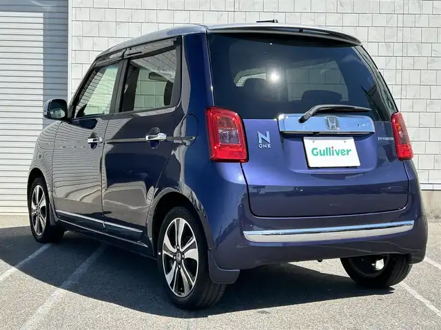 ホンダ Ｎ ＯＮＥ プレミアム ツアラー Lパッケージ 新潟県 2013(平25)年 5.5万km プレミアムブルームーンパール 純正ディスプレイオーディオ　/バックカメラ　/Ｂｌｕｅｔｏｏｔｈ　/ＥＴＣ　/ＨＤＭＩ接続　/クルーズコントロール/パドルシフト　/ＣＤチェンジャー　/純正フロアマット　/純正アルミホイール　/サイドカーテンエアバッグ