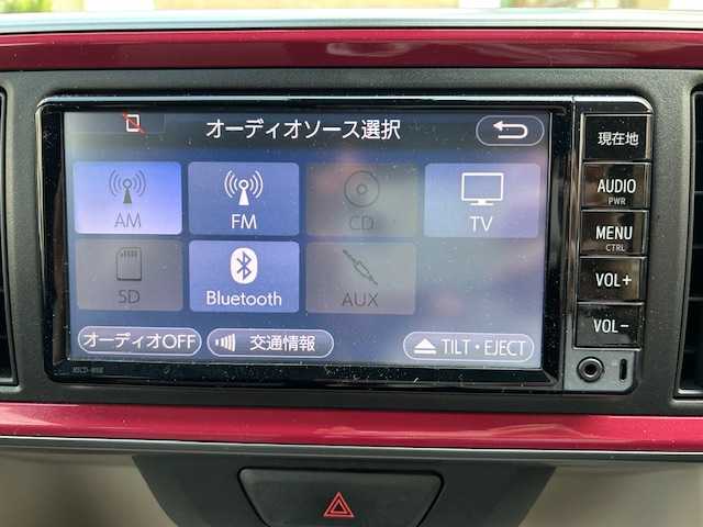 トヨタ パッソ モーダ　S 東京都 2017(平29)年 8.9万km ブラックマイカメタリック/ダークエメラルドマイカ 2トーン 登録時走行88881km/スマートアシスト2/・衝突回避支援ブレーキ機能/・衝突警報機能/・車線逸脱警報機能/・誤発進抑制制御機能/・先行車発進お知らせ機能/純正メモリーナビ・ワンセグTV/バックカメラ/ビルトインETC/LEDライト/スマートキー/H30.R1.2.3.4.5.6年記録簿/保証書・取説/スペアキー