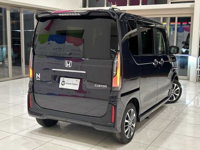 ホンダ Ｎ ＢＯＸ カスタム 埼玉県 2024(令6)年 2.9万km トワイライトミストブラックパール ホンダセンシング/純正8インチナビ/　　AM/FM/BT/USB/フルセグTV/バックカメラ/片側パワースライドドア/コーナーセンサー/衝突軽減ブレーキ/レーントレーシングアシスト/レーダークルーズコントロール/シートヒーター(D/N)/電動サイドブレーキ/LEDオートライト/ビルトインETC/スマートキー