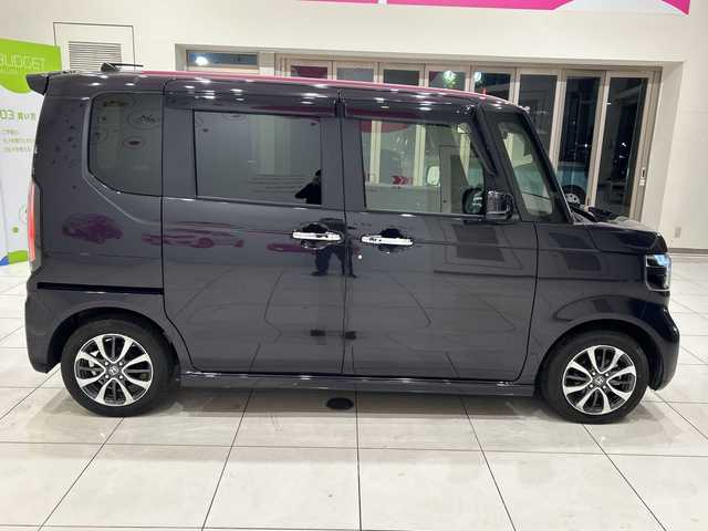 ホンダ Ｎ ＢＯＸ カスタム 埼玉県 2024(令6)年 2.9万km トワイライトミストブラックパール ホンダセンシング/純正8インチナビ/　　AM/FM/BT/USB/フルセグTV/バックカメラ/片側パワースライドドア/コーナーセンサー/衝突軽減ブレーキ/レーントレーシングアシスト/レーダークルーズコントロール/シートヒーター(D/N)/電動サイドブレーキ/LEDオートライト/ビルトインETC/スマートキー