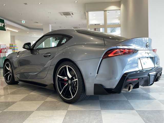 トヨタ スープラ RZ 福井県 2021(令3)年 5.3万km アイスグレーメタリック ワンオーナー/純正8.8インチナビ/フルセグTV/バックカメラ/セーフティセンス/・レーダークルーズコントロール/・ブラインドスポットモニター/・レーンディパーチャーアラート/・プリクラッシュセーフティ/・アダプティブハイビームシステム/・リヤクロストラフィックアラート/・クリアランスソナー/ETC/ドライブレコーダー/JBLサウンドシステム/カラーヘッドアップディスプレイ/オートライト/6灯式LEDヘッドランプ/純正19インチアルミホイール/ハーフレザーシート/パワーシート/シートヒーター/パドルシフト/カーボン調パネル/GPSレーダー/プッシュスタート/スマートキー