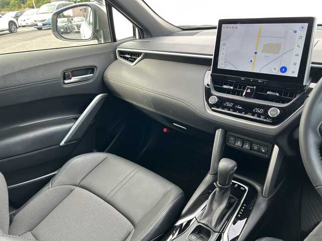 トヨタ カローラ クロス ハイブリッド Z 千葉県 2024(令6)年 0.5万km プラチナホワイトパールマイカ ナビ　全方位カメ　ＥＴＣ２．０　ワンオーナー　パーキングアシスト　クルコン　レーンアシスト　ブレーキホールド　シートヒーター　オートライト　オートマチックハイビーム　ＬＥＤライト　１８インチＡＷ