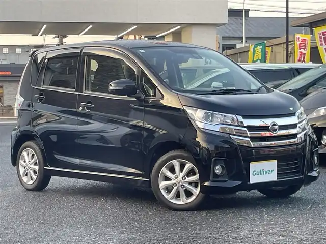 日産 デイズ ハイウェイスターX 大阪府 2018(平30)年 5.3万km 黒 純正ナビ/-Bluetooth/フルセグTV/CD/DVD/FM/AM/全方位モニター/衝突被害軽減ブレーキ/禁煙車/ワンオーナー/ETC/プッシュスタート/スマートキー/-スペアキー×１