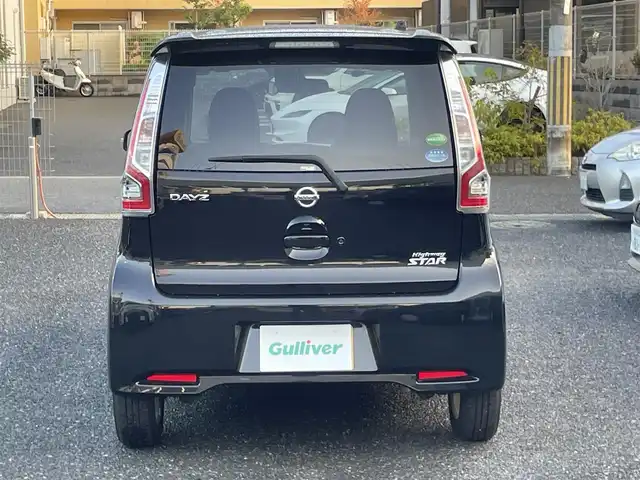 日産 デイズ ハイウェイスターX 大阪府 2018(平30)年 5.3万km 黒 純正ナビ/-Bluetooth/フルセグTV/CD/DVD/FM/AM/全方位モニター/衝突被害軽減ブレーキ/禁煙車/ワンオーナー/ETC/プッシュスタート/スマートキー/-スペアキー×１