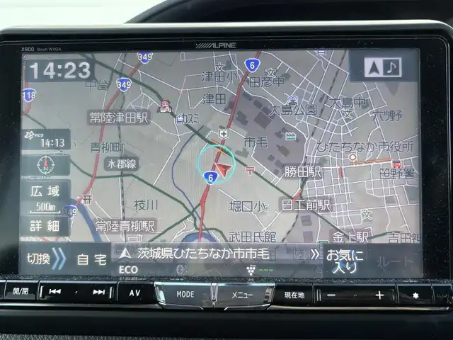 トヨタ ヴォクシー V 茨城県 2014(平26)年 7.5万km シルバーM ワンオーナー/社外9インチナビ(ALPINE)/(FM/AM/CD/DVD/TV/Bluetooth)/バックカメラ/両側パワースライド/クルーズコントロール/ドライブレコーダー(前方)/ビルトインETC/オートライト/スペアキー/保証書/取扱説明書/純正AW/社外AW(LAYCER)付き冬タイヤ車載