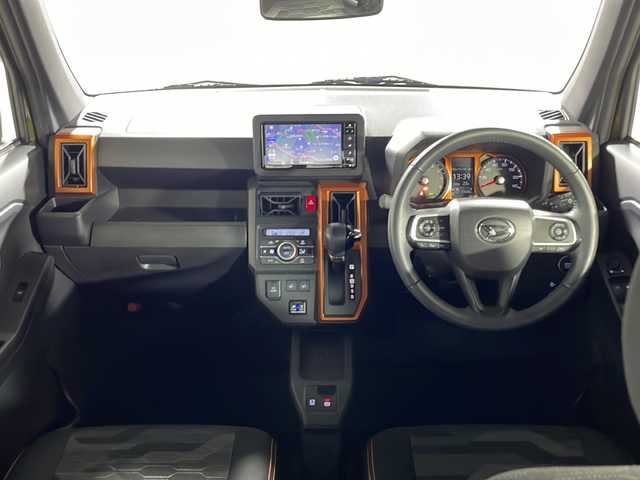 ダイハツ タフト G ターボ 沖縄県 2020(令2)年 4.4万km フォレストカーキメタリック 県外仕入　/禁煙車　/純正７インチナビ/（ＢＴ，フルセグ，ＣＤ／ＤＶＤ，ラジオ，ＵＳＢ）　/パノラマモニター　/レーダークルーズコントロール　/スマートアシスト　/ガラスルーフ　/クリアランスソナー　/ＥＴＣ　/純正ドライブレコーダー/シートヒーター/LEDヘッドライト/純正15インチアルミホイール