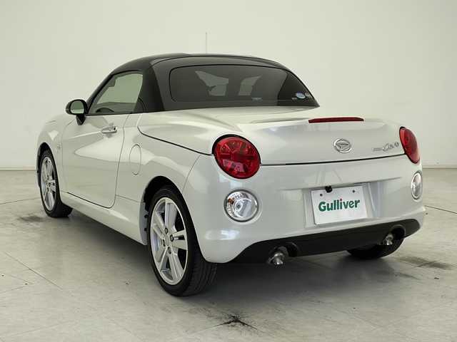 ダイハツ コペン セロ 千葉県 2015(平27)年 3.4万km パールホワイトⅢ プッシュスタート/社外ナビ（ＢＴ／ＣＤ／ＴＶ／ｉＰｏｄ）/社外ドライブレコーダー/ＥＴＣ/シートヒーター/純正ＡＷ/ステアリングリモコン/革ハンドル