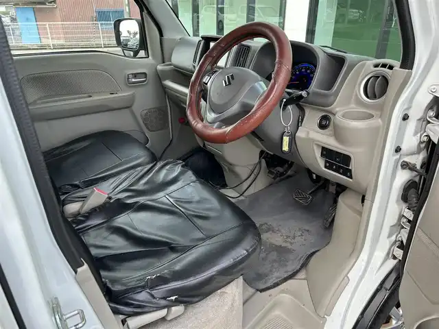 スズキ エブリィ ワゴン PZターボ スペシャル 和歌山県 2019(平31)年 8.1万km パールホワイト 社外ディスプレイオーディオ/Bluetooth/USB/ETC/衝突軽減カメラ/両側パワースライドドア/オートステップ/ステアリングスイッチ/LEDヘッドライト/フォグランプ/オートライト/オーバーヘッドコンソール/電格ミラー/パワーウィンドウ/フルオートエアコン/純正14インチAW/プッシュスタート/スマートキー