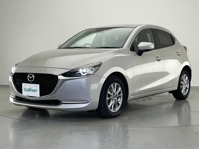 マツダ マツダ２ XD プロアクティブ Sパッケージ 愛知県 2021(令3)年 3.6万km プラチナクォーツメタリック 純正ナビ　全方位カメラ　ＢＳＭ　禁煙　シートヒーター　ＥＴＣ　スマートブレーキサポート　衝突軽減　追従クルコン　車線逸脱　ＨＵＤ　コーナーセンサー　ＬＥＤオートライト　電動パーキング　ＢＴ　純正マット