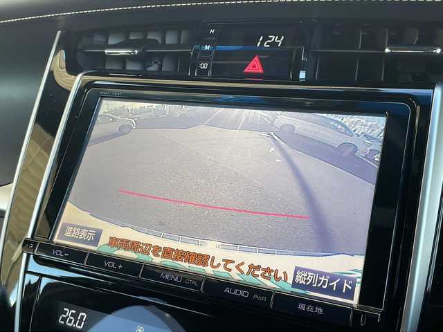 トヨタ ハリアー ハイブリッド エレガンス 長野県 2015(平27)年 7.6万km ホワイトパールクリスタルシャイン ４WD/純正9型ナビフルセグTV/Weds20インチアルミ/社外エアロ/ハーフレザーシート/ドライブレコーダー/プッシュスタート/スマートキー/パワーシート