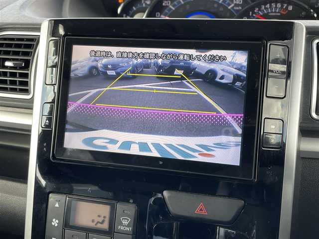 ダイハツ タント カスタム RS トップED SA Ⅲ 鳥取県 2017(平29)年 4.9万km ナイトシャドーパープルクリスタルM ４ＷＤ・ターボ/純正８インチナビ／フルセグ／ＤＶＤ／ＣＤ／ＢＴ/バックカメラ/ドライブレコーダー/スマートアシスト/両側パワースライド/純正１５インチアルミホイール/ＬＥＤヘットライト/フォグライト/プッシュスタート/シートヒーター/エコアイドル/ハーフレザーシート/ウィンカーミラー/フロアマット・バイザー