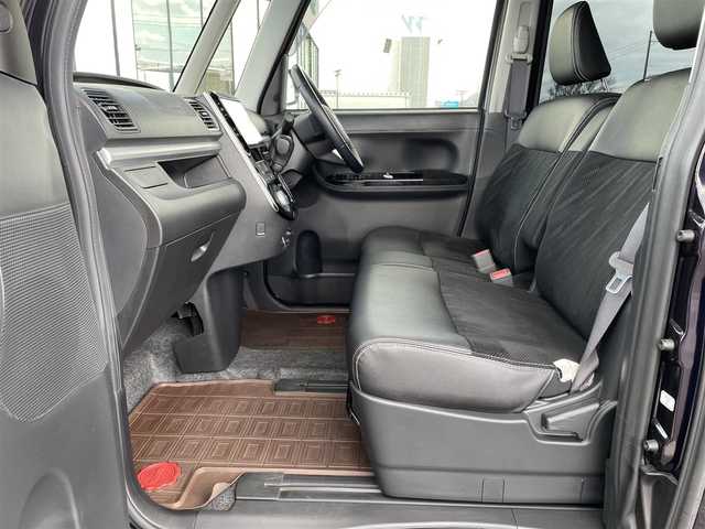 ダイハツ タント カスタム RS トップED SA Ⅲ 鳥取県 2017(平29)年 4.9万km ナイトシャドーパープルクリスタルM ４ＷＤ・ターボ/純正８インチナビ／フルセグ／ＤＶＤ／ＣＤ／ＢＴ/バックカメラ/ドライブレコーダー/スマートアシスト/両側パワースライド/純正１５インチアルミホイール/ＬＥＤヘットライト/フォグライト/プッシュスタート/シートヒーター/エコアイドル/ハーフレザーシート/ウィンカーミラー/フロアマット・バイザー