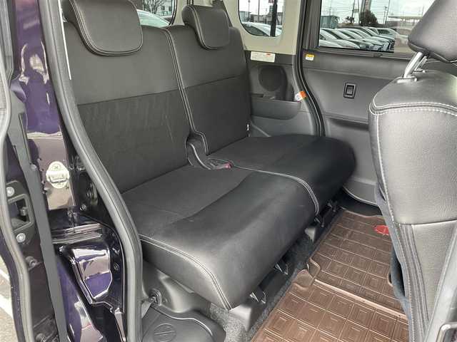 ダイハツ タント カスタム RS トップED SA Ⅲ 鳥取県 2017(平29)年 4.9万km ナイトシャドーパープルクリスタルM ４ＷＤ・ターボ/純正８インチナビ／フルセグ／ＤＶＤ／ＣＤ／ＢＴ/バックカメラ/ドライブレコーダー/スマートアシスト/両側パワースライド/純正１５インチアルミホイール/ＬＥＤヘットライト/フォグライト/プッシュスタート/シートヒーター/エコアイドル/ハーフレザーシート/ウィンカーミラー/フロアマット・バイザー