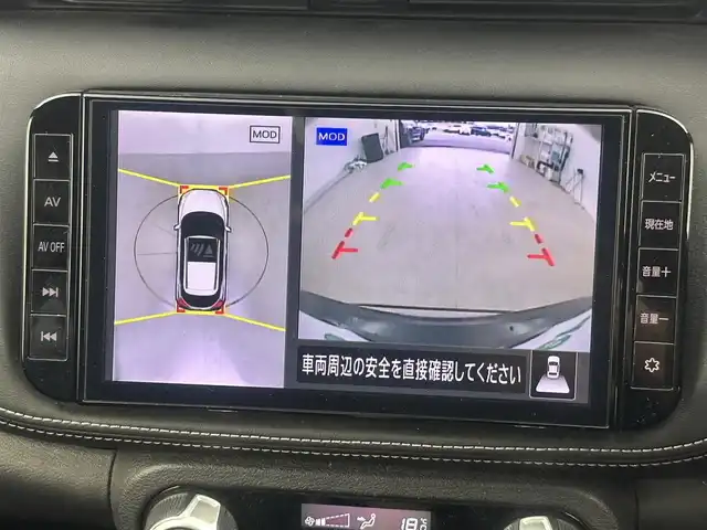 日産 キックス X 愛知県 2021(令3)年 5.9万km ピュアブラック 純正９インチナビ　/（フルセグ／ＢＴ／ＣＤ／ＤＶＤ）　/レーダークルーズコントロール　/全方位モニター/衝突軽減システム　/レーンキープアシスト　/コーナーセンサー　/ハーフレザーシート　/LEDヘッドライト/ドライブレコーダー　/ＥＴＣ　/純正ＡＷ