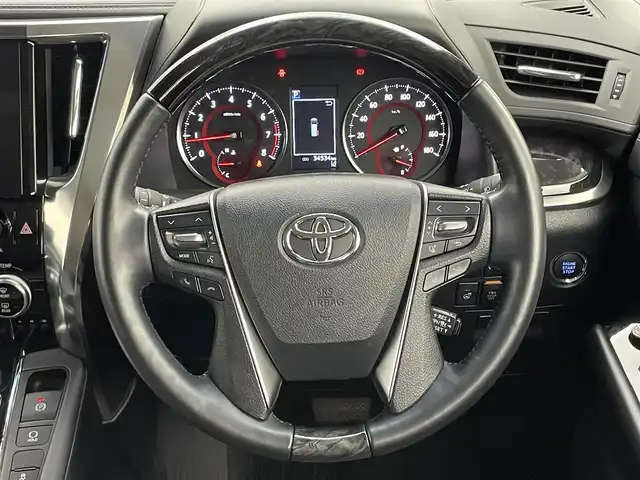 トヨタ アルファード S Cパッケージ 岡山県 2022(令4)年 3.5万km ブラック サンルーフ/黒レザーシート/前席/セカンドパワーシート（右前席メモリー付き）/前席シートヒーター/エアシート/純正９インチディスプレィオーディオ/　（DVD/CD/USB/BT/Miracast/フルセグTV）/１２．１インチフリップダウンモニター/バックカメラ/両側パワースライドドア/純正LEDヘッドライト/純正フォグランプ/オートライト/オートハイビーム/純正18インチアルミホイール/ウッドコンビステアリング/ステアリングスイッチ/ステアリングヒーター/レーダークルーズコントロール/パワーバックドア/ナノイーエアコン/衝突被害軽減ブレーキ/LKA/クリアランスソナー/オートパーキングホールド/横滑り防止/スマ-トキー×２/純正フロアマット/純正ドアバイザー/ビルトインETC/電動格納ウインカードアミラー(オート機能付き)