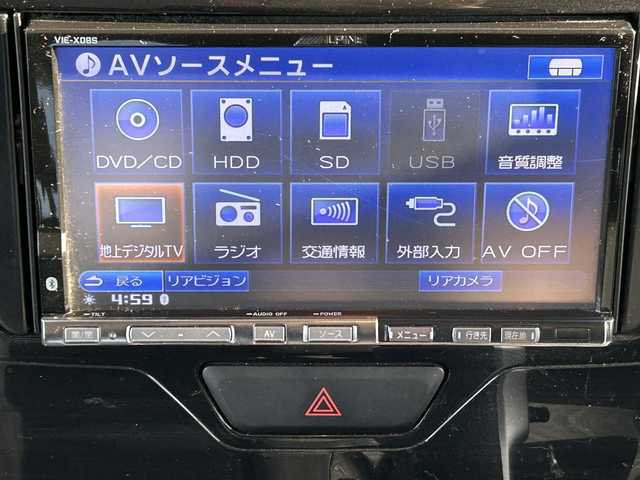 ダイハツ タント カスタム RS トップED SA 愛媛県 2014(平26)年 9.6万km タングステングレーM 禁煙車/登録時走行距離：95826km/ディーラーオプション純正ナビ/CD/DVD/ワンセグTV/バックカメラ/社外ETC/衝突被害軽減システム/横滑り防止装置/LEDヘッドライト/フォグランプ/オートライト/オートマチックハイビーム/両側パワースライドドア/エンジンスタートボタン/スマートキー/純正フロアマット