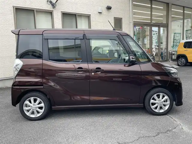 日産 デイズ ルークス ハイウェイスター Xターボ 静岡県 2017(平29)年 4.7万km モカブラウンP 社外ナビ/フルセグTV/DVD/CD/BT/SD/MSV/全方位カメラ/片側電動スライドドア/衝突軽減ブレーキ/オートハイビーム/LEDヘッドライト/前方ドライブレコーダー/ETC/純正14インチAW/スマートキー×2/保証書/取扱説明書/R7点検記録簿有
