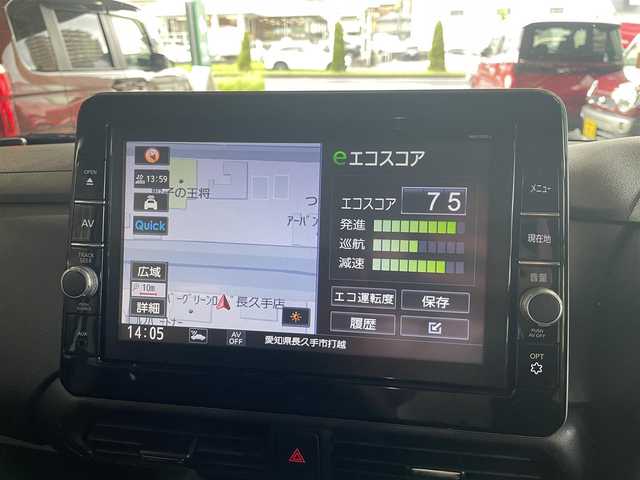 日産 ルークス ハイウェイスター X 愛知県 2020(令2)年 8.1万km ホワイトパール 純正ナビ(MM320D-L)/・FM/AM/Bluetooth/・フルセグ/CD/DVD再生/・アラウンドビューモニター/バックカメラ/エマージェンシーブレーキ/車線逸脱警報/片側パワスラ/ハンズフリースライドドア/ドアバイザー/ドライブレコーダー(DH5-D)/純正フロアマット/ETC/保証書