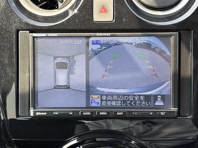 日産 ノート e－パワー X Vセレクション 大分県 2020(令2)年 7.2万km ダークメタルグレー ・社外ナビ(BT.ラジオ)/・全方位カメラ/・エマージェンシーブレーキ/・コーナーセンサー/・ETC/・デジタルインナーミラー/・スマートキー/・プッシュスタート/・フロアマット/・純正アルミホイール