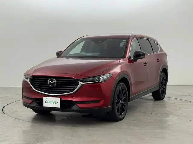 マツダ ＣＸ－８ XD ブラックトーンエディション 福岡県 2021(令3)年 4.7万km ソウルレッドクリスタルM ワンオーナー　/純正ナビ　/全方位カメラ　/フルセグTV/マツダレーダークルコン　/コーナーセンサー　/スマートシティブレーキサポート　/レーンキープ　/ＢＳＭ　/アクセル踏み間違い防止/ハーフレザーシート/全席シートヒーター　/ステアリングヒーター　/パワーバックドア　/ＬＥＤ