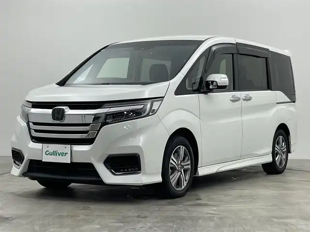 ホンダ ステップワゴン スパーダ eHEV G ホンダS 群馬県 2022(令4)年 5.1万km プラチナホワイトパール 社外９インチナビ　バックカメラ　両側パワースライドドア　アダプティブクルーズコントロール　ＬＥＤライト　純正１６インチＡＷ　ステアリングリモコン　ドライブレコーダー　ＥＴＣ２．０　スマートキー　禁煙車