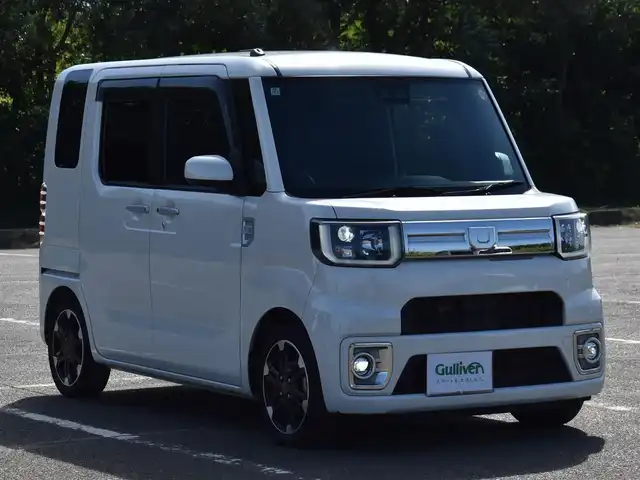 ダイハツ ウェイク G ターボ　レジャーエディション SA Ⅲ 福岡県 2020(令2)年 10.5万km パールホワイトⅢ スマートアシストIII/純正ナビ(NSZN-X70D)/フルセグTV/バックカメラ/ETC/純正15インチアルミホイール/両側パワースライドドア/純正フロアマット/純正ドアバイザー