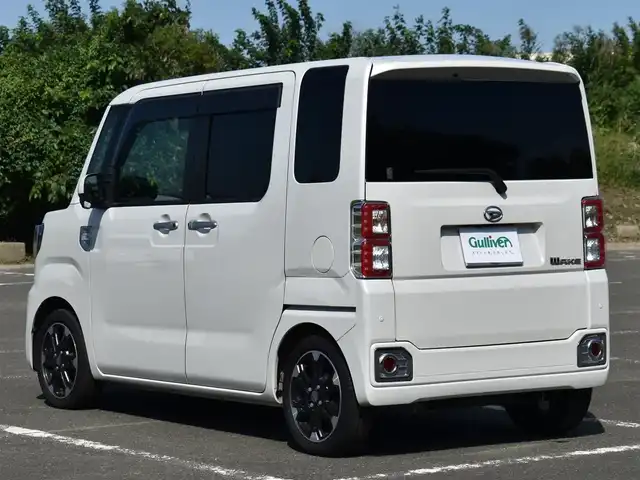 ダイハツ ウェイク G ターボ　レジャーエディション SA Ⅲ 福岡県 2020(令2)年 10.5万km パールホワイトⅢ スマートアシストIII/純正ナビ(NSZN-X70D)/フルセグTV/バックカメラ/ETC/純正15インチアルミホイール/両側パワースライドドア/純正フロアマット/純正ドアバイザー