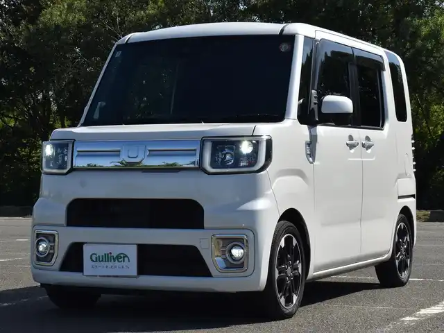 ダイハツ ウェイク G ターボ　レジャーエディション SA Ⅲ 福岡県 2020(令2)年 10.5万km パールホワイトⅢ スマートアシストIII/純正ナビ(NSZN-X70D)/フルセグTV/バックカメラ/ETC/純正15インチアルミホイール/両側パワースライドドア/純正フロアマット/純正ドアバイザー